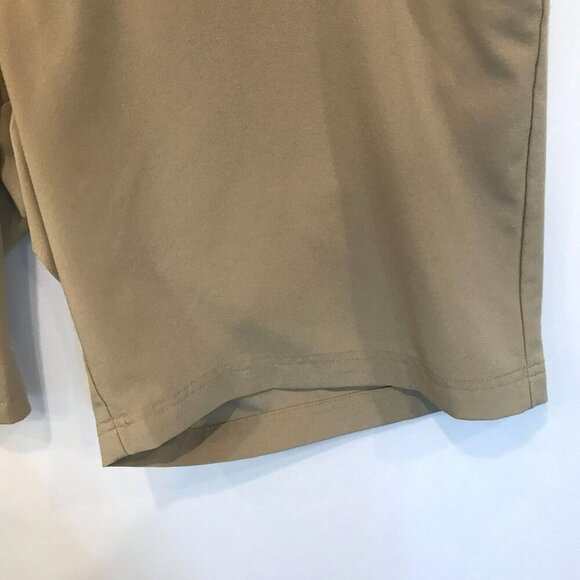 Ben Hogan Men's Flat Front Bermuda Golf Shorts Sz 40 in Khaki Tan Activewear - Picture 4 of 14